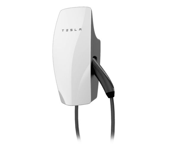 Tesla Wall Connector Generation 3 mounted on a garage wall, ready to provide high-speed, efficient charging for Tesla vehicles